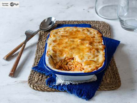 Lasaña de pollo, receta casera fácil y lista en menos de una hora