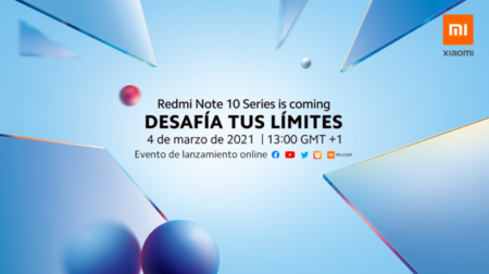 Xiaomi presentará la serie Redmi Note 10 el 4 de marzo
