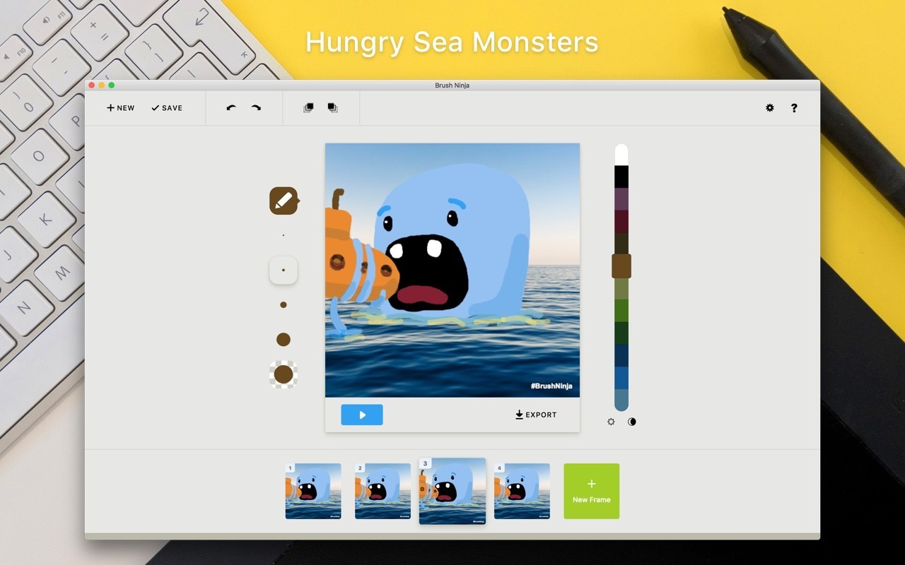 браш ниндзя. кисть ниндзя. браш ниндзя классик. Brush ninja. браш ниндзя.