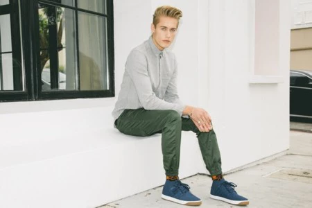 En la pista de la moda: deportivas D R Cinch de K-Swiss en versión abotinada