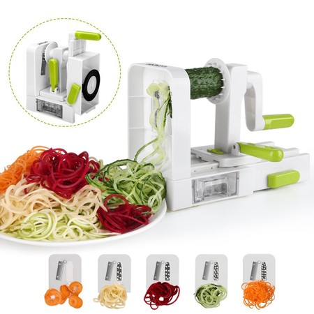 Oferta flash en el cortador de verduras en espiral Sedhoom: hasta medianoche cuesta 15,60 euros en Amazon