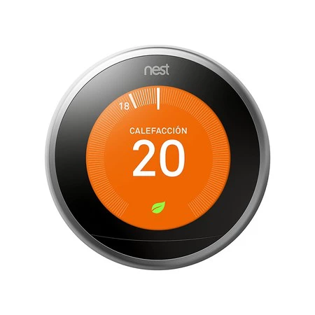 Termostato inteligente Nest T3010IT, compatible con iOS y Android, ahora con un 21% de descuento