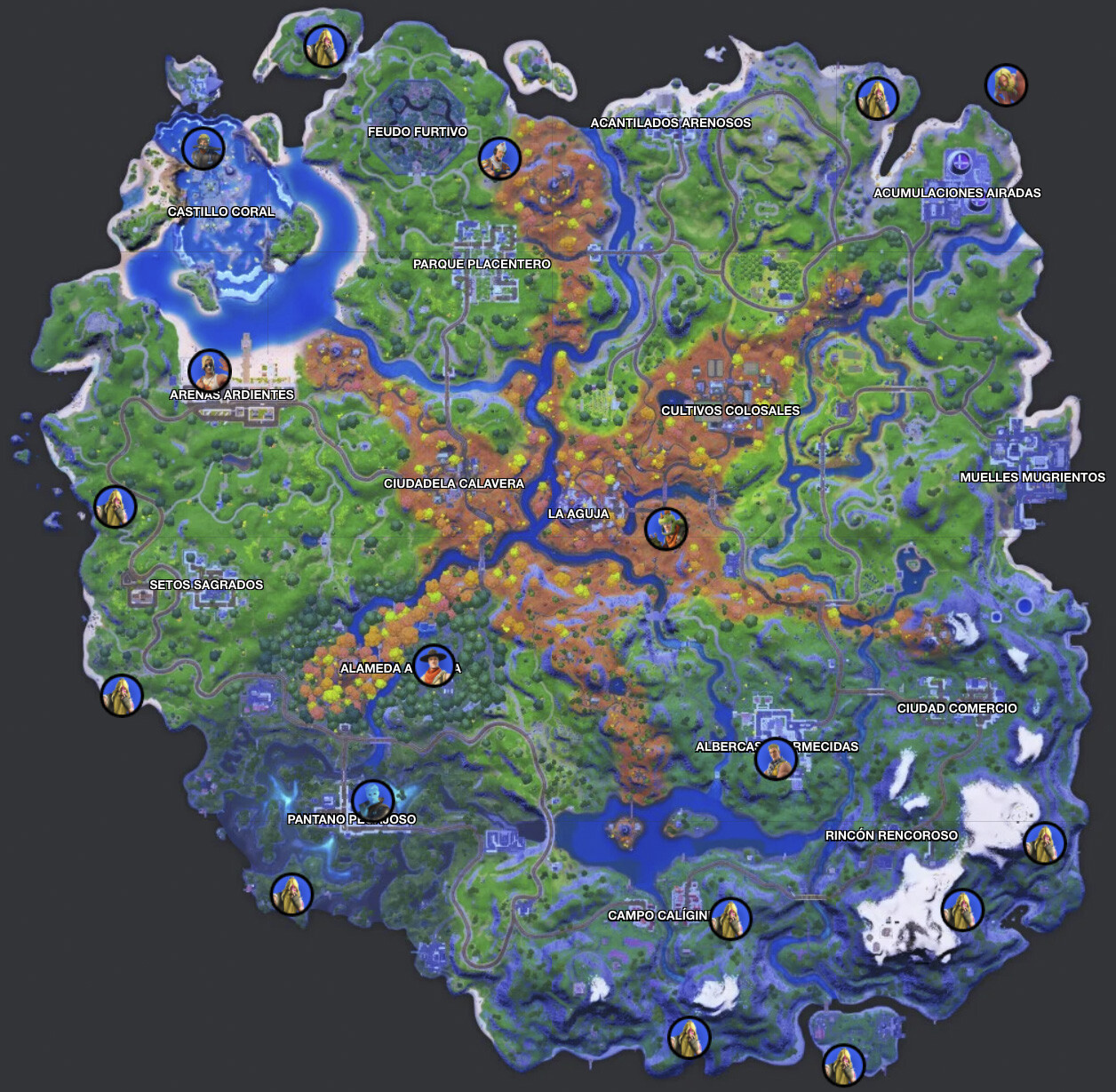 Where are the Jonesys on the Fortnite Season 6 map Padeye