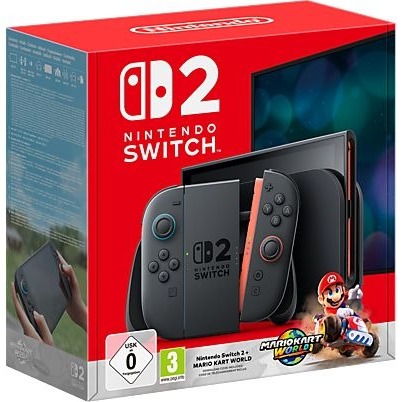 Nintendo Switch 2 + Mario Kart World + Donkey Kong Bananza