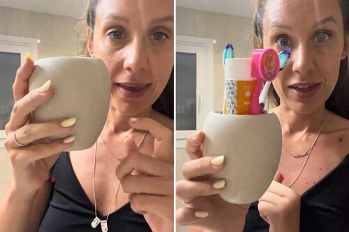 Eliminar agüilla del bote del cepillo de dientes