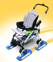 Esquís para el cochecito, la arena de la playa o la nieve ya no son un obstáculo