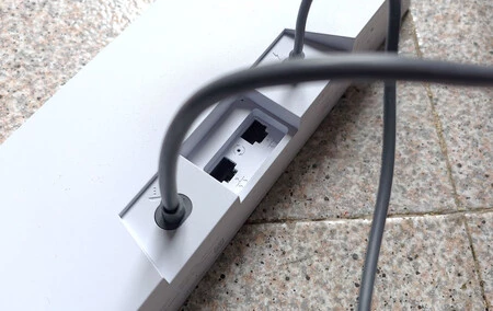 Parte trasera del router de Starlink