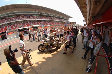 Randy De Puniet en Cataluña
