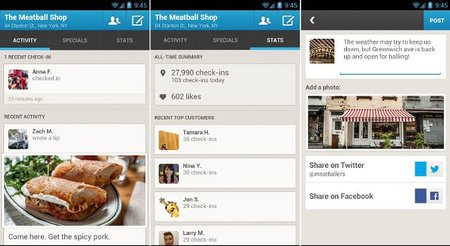 Foursquare for business, aplicación para administrar nuestro negocio en la red social