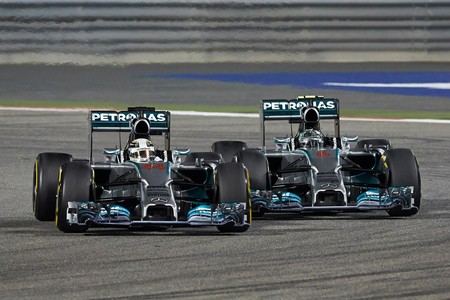 Lewis Hamilton Bahrein Formula1 2014