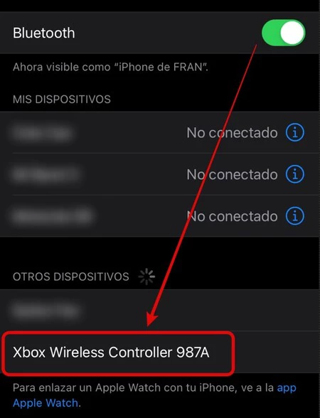 Cómo conectar el mando de control de Xbox Series X a un iPhone, un iPad o