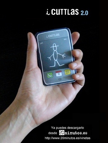 iCuttlas 2.0: El iPhone convertido en agenda de papel, por Calpurnio