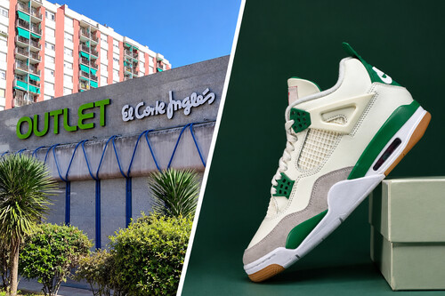 El Corte Inglés echa el cierre en algunos de sus outlet y deja decenas de zapatillas Jordan a mitad de precio  