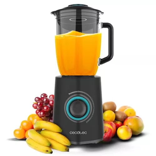 Cecotec Batidora de Vaso Power Black Titanium 2300Max Mix Go