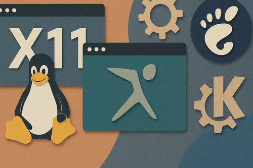 O fim da era X11 no Linux / Imagem: Marcos Merino via IA