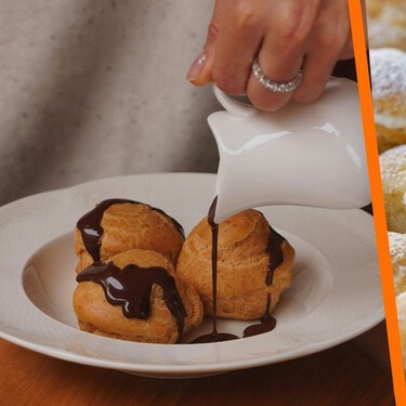 Profiteroles caseros con 4 ingredientes: la receta más fácil de hacer sin quebrarte la cabeza