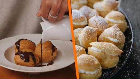 Profiteroles caseros con 4 ingredientes: la receta más fácil de hacer sin quebrarte la cabeza