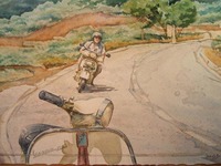 Cinco Vespas y una Lambretta