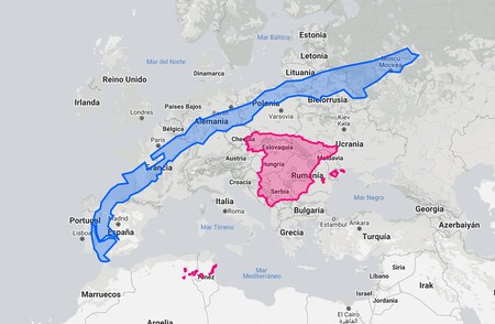 El verdadero tamaño de cada país del mundo, ilustrado en esta genial web en la que te puedes pasar horas comparando