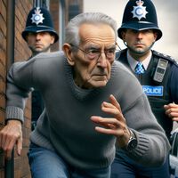 Un jubilado de 67 años se carga con una radial tres nuevos y caros radares. Luego intentó salir por patas de la policía