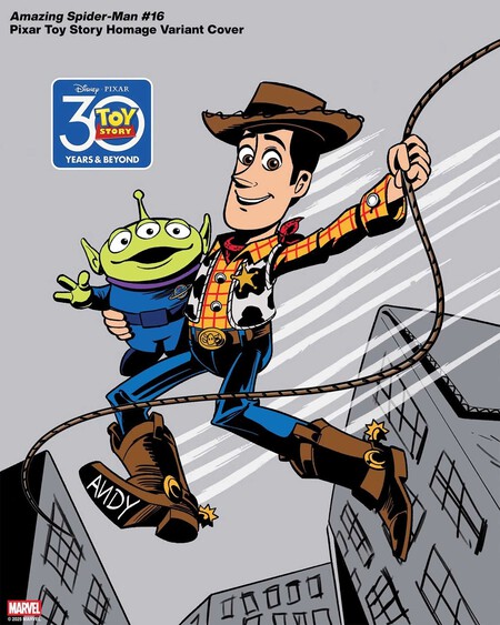 Marvelcomics Celebrates The 30th Anniversary Of Disney And Pixar S Toy Story With New Variant C Compressed