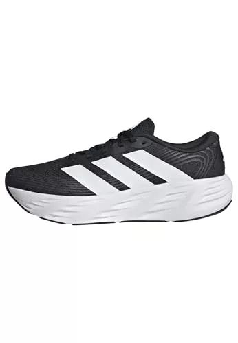 adidas Hombre Galaxy 8 Running Shoes, Core Black/FTWR White/Carbon, 43 1/3 EU
