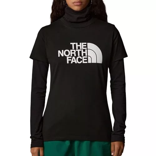 The North Face NF0A8A6DJK31 S/S Easy tee T-Shirt Mujer TNF Black Tamaño S
