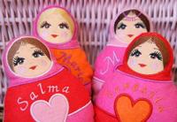 Las matrioskas de tela de TwinOutside