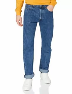 Levi's 501 Original Fit Vaqueros, Stonewash (00501-0114), 36W / 30L para Hombre