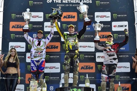 Podio Mxgp Holanda 2015