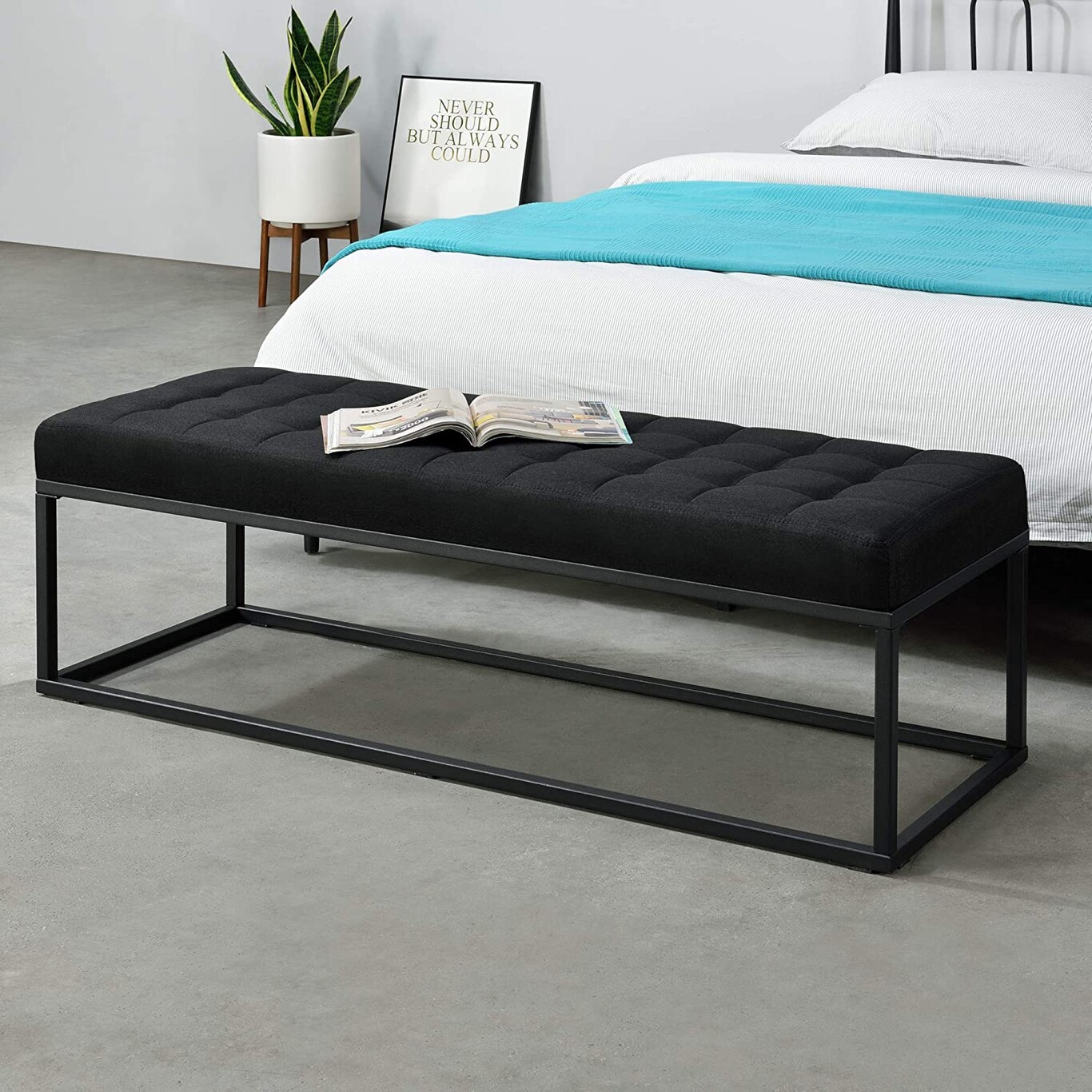 21 bancos de pie de cama para crear estilo y mejorar el confort en una