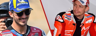 Casey Stoner defiende a Pecco Bagnaia y señala a Ducati: "Se ve claramente que la moto no es la misma" 