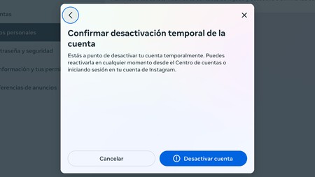 Desactivaciones: Pérdida del acceso a la cuenta