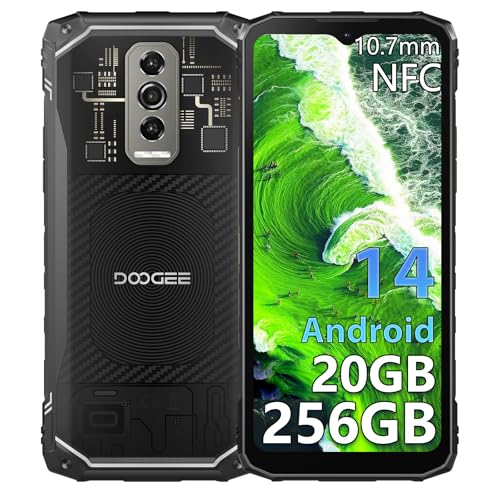 DOOGEE Blade 10 Ultra Móvil Resistente Android 14 (2024), 20GB RAM+ 256GB ROM/2TB