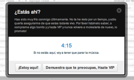 Grooveshark empieza a cansarse de los usuarios pasivos