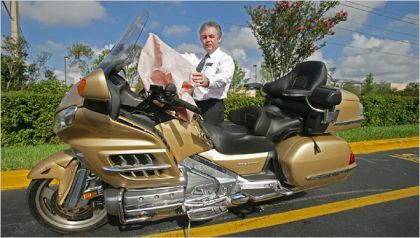 Primera intervención del Airbag de la Goldwing (conocida)