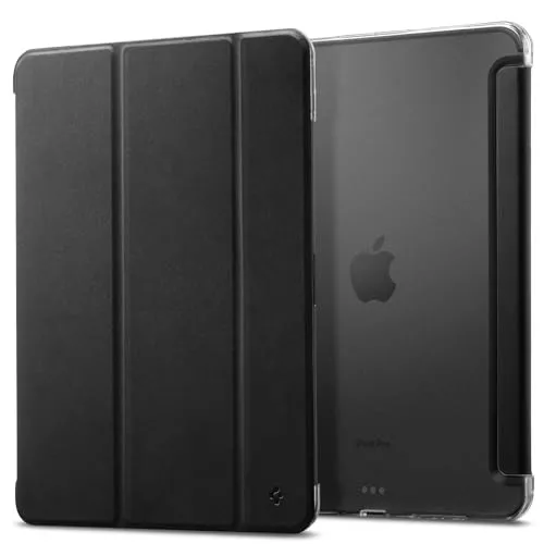 Spigen Funda Liquid Air Folio Compatible con iPad Pro 11 Pulgadas M5 (2025) / M4 (2024) - Negro
