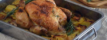 Receta de pollo al horno de Karlos Arguiñano, al estilo del Asador Navarro