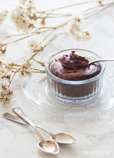 ¿Antojo de chocolate? Pues no te pierdas esta receta de mousse de chocolate al horno 