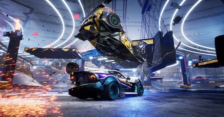 Destruction AllStars, el juego de batallas y destrucción de vehículos, saldrá de PS Plus en abril y pasará a costar 20 euros