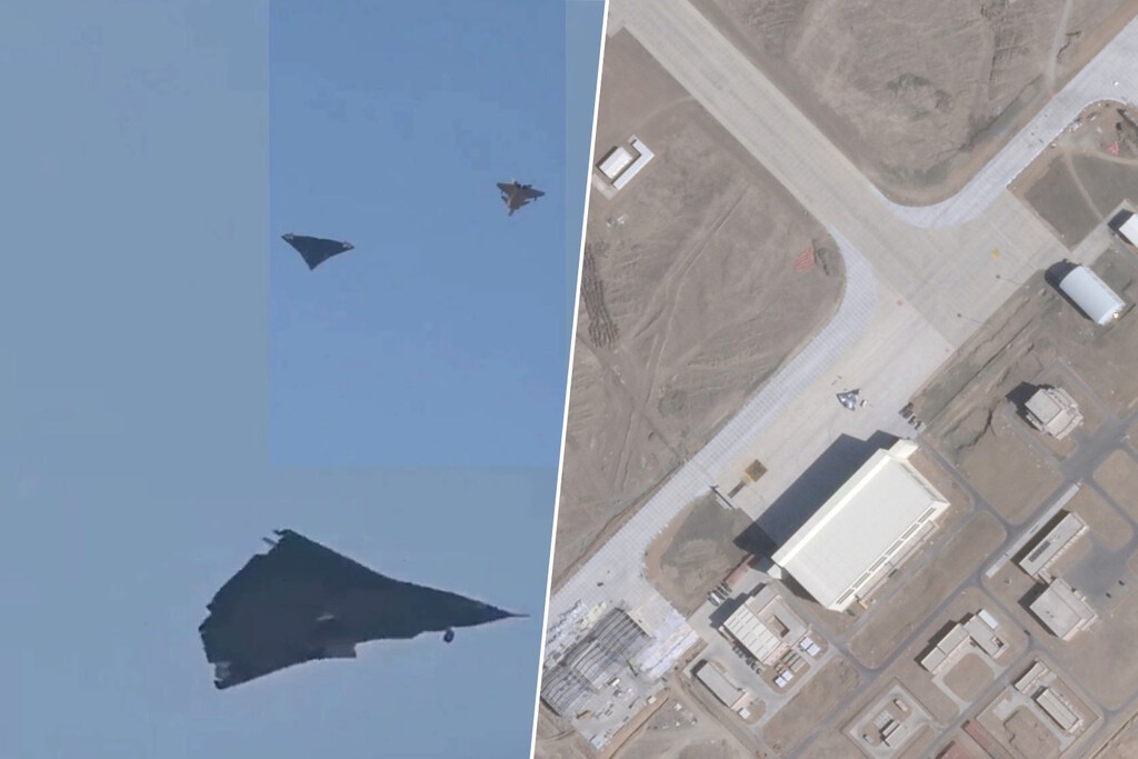 China ha presentado su avión X-36 para dominar el aire. Y luego lo ha llevado a una base secreta donde estaba la verdadera sorpresa