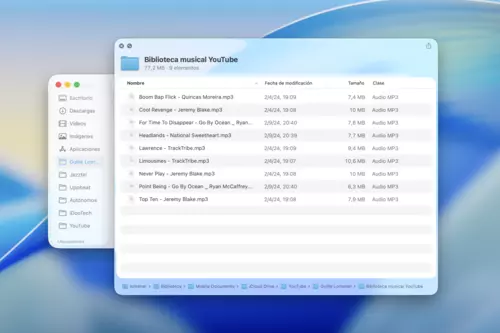 App ver carpetas Mac
