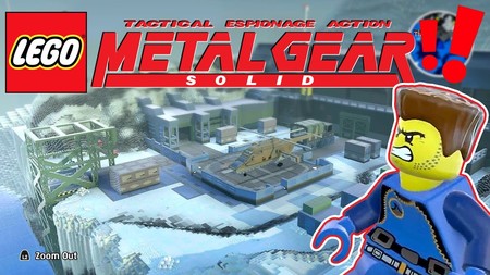 Con paciencia y dedicación se puede recrear el mundo de Metal Gear Solid en LEGO Worlds