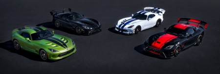 Nuevamente le decimos adios al Dodge Viper, pero esta vez con 5 ediciones limitadas
