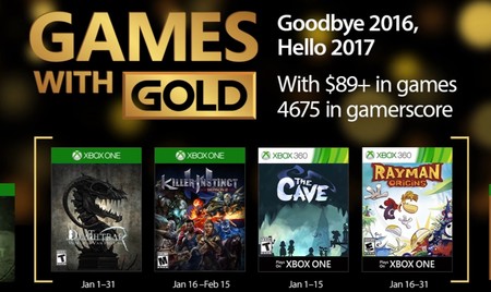 Los Juegos con Gold entran con fuerza en 2017 con la segunda temporada de Killer Instinct o Rayman Origins