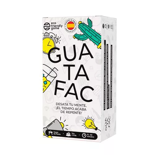 Guatafac – Juegos de Mesa Adultos - Juegos de Cartas Divertido con Amigos - para Fiestas y Previas - Más de 1 Million de Jugadores - Regalo Original para Hombre y Mujer - Español