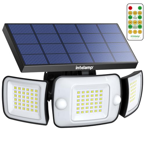intelamp Foco Solar Exterior, Focos Led