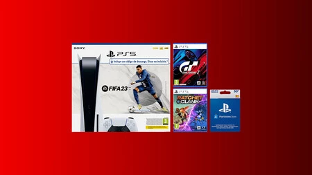 ¡Vuelve el stock de PS5! Llévate con este fantástico pack con 3 juegos y saldo para la PS Store