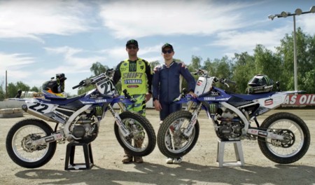 Un poco de Flat Track con dos estrellas mundiales: Jorge Lorenzo y Chad Reed