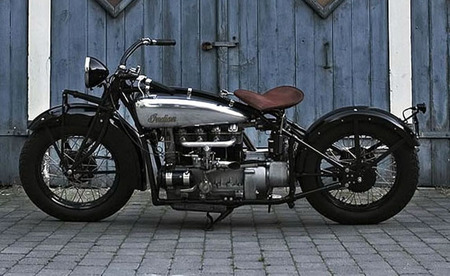 Indian Four réplica hecha en casa